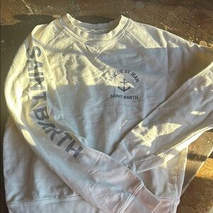Saint Barth Cream Sweatshirt from John Galt